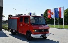 Przekazanie woz&oacute;w strażackich na Ukrainę 7