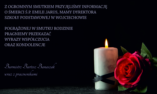 Zdjęcie do Kondolencje