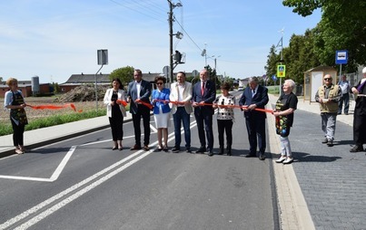 Zdjęcie do Otwarcie drogi powiatowej Zalesie - Osiek