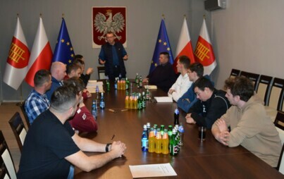 Zdjęcie do Spotkanie z nowym Zarządem Zrzeszenia Gminnego LZS w Jaraczewie