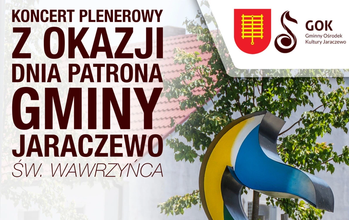Zdjęcie do Koncert plenerowy z okazji Dnia Patrona Gminy