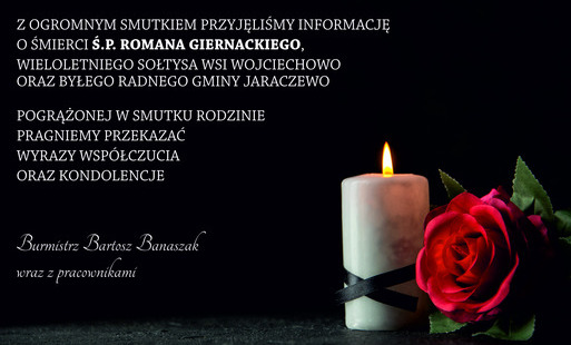 Zdjęcie do Kondolencje